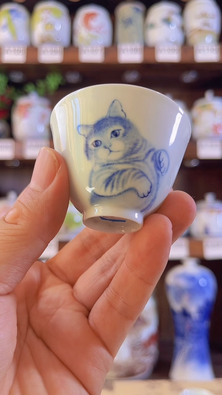 迎君陶瓷纯手工手绘   6