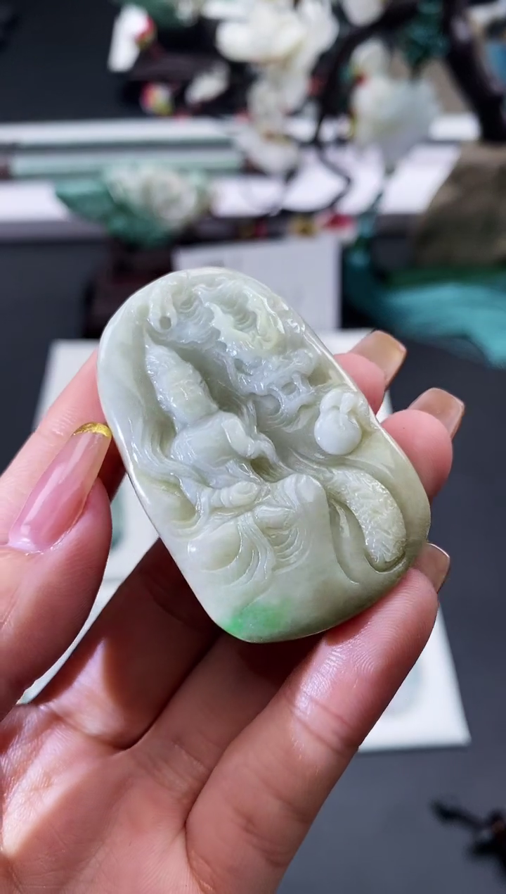 【闪购商品】翡翠颈饰未镶嵌天然缅甸翡翠A货