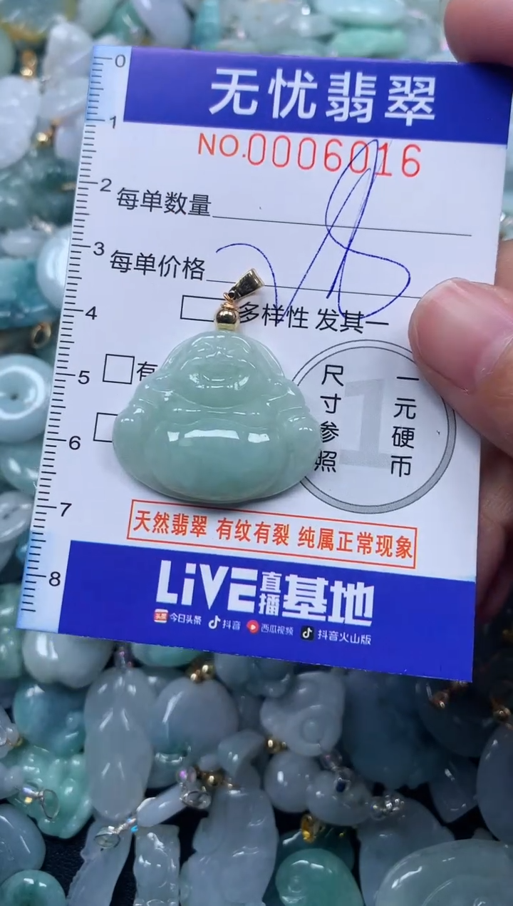 颈饰未镶嵌翡翠6016