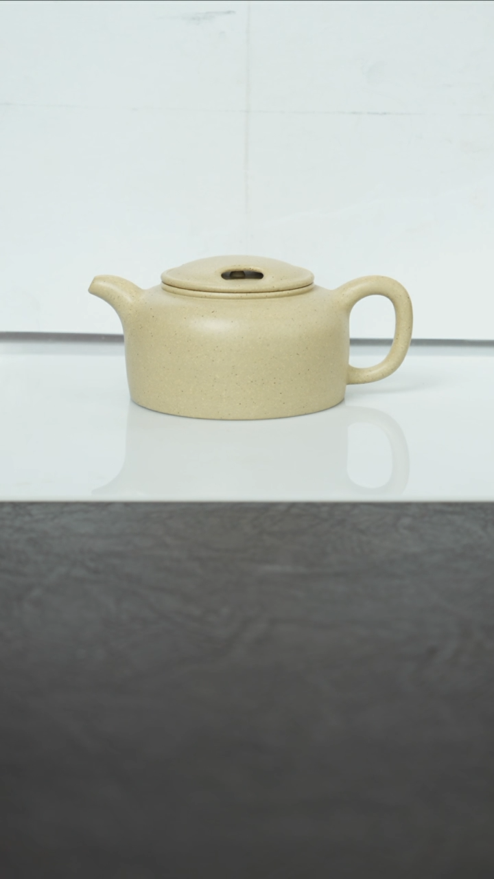 【闪购商品】紫砂茶壶牛盖莲子本绿