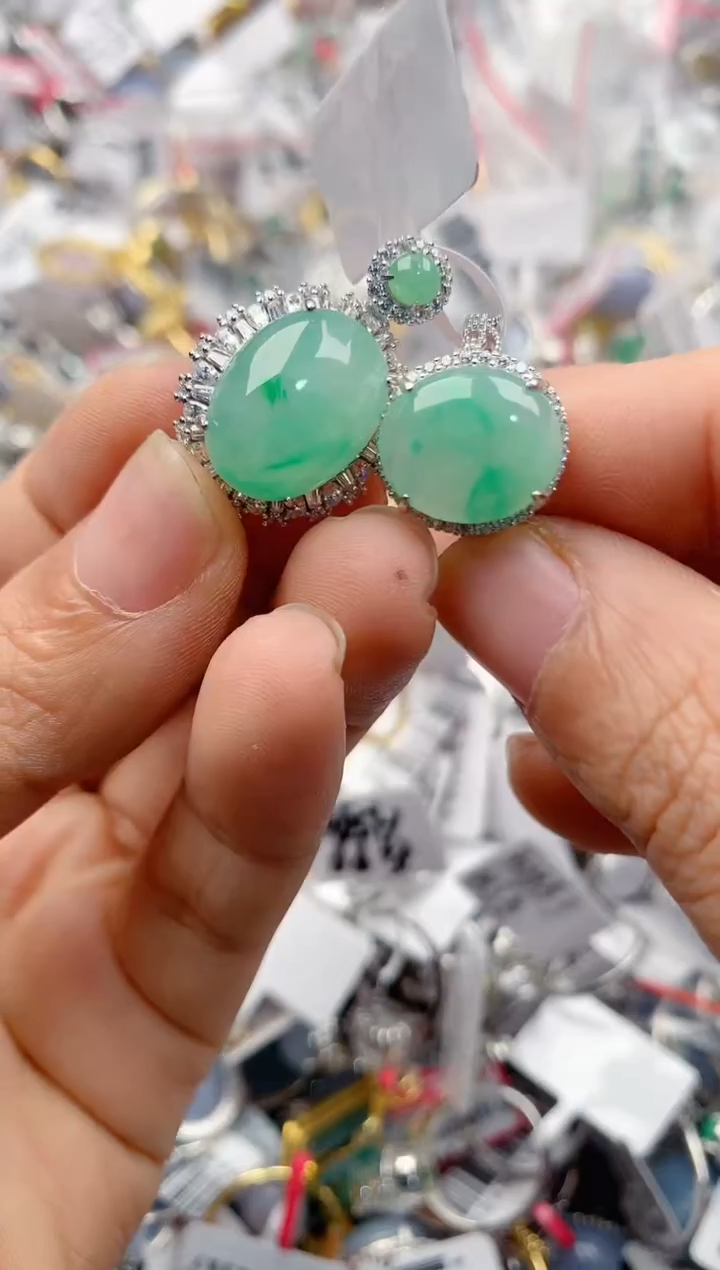 未镶嵌戒指翡翠222              1