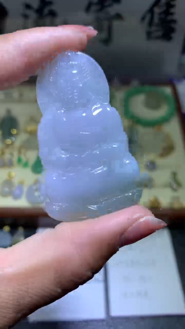 【闪购商品】翡翠颈饰未镶嵌050天然缅甸翡翠A货