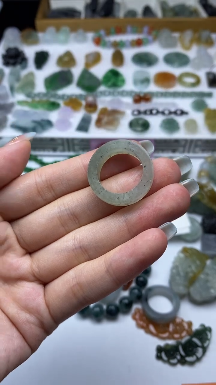 未镶嵌定制翡翠幸**贝毛货定制不退不换