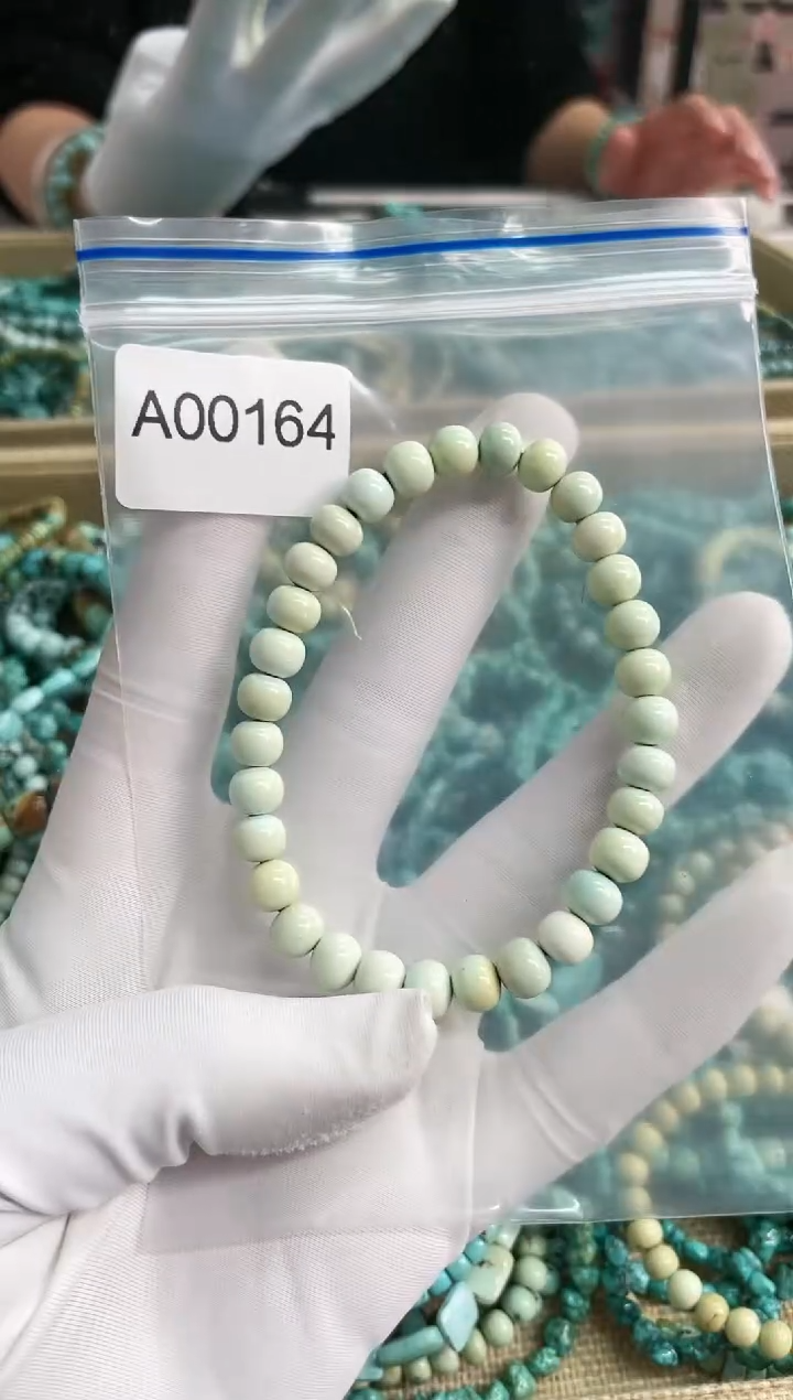 【闪购商品】绿松石珠宝奇石未镶嵌7mm+