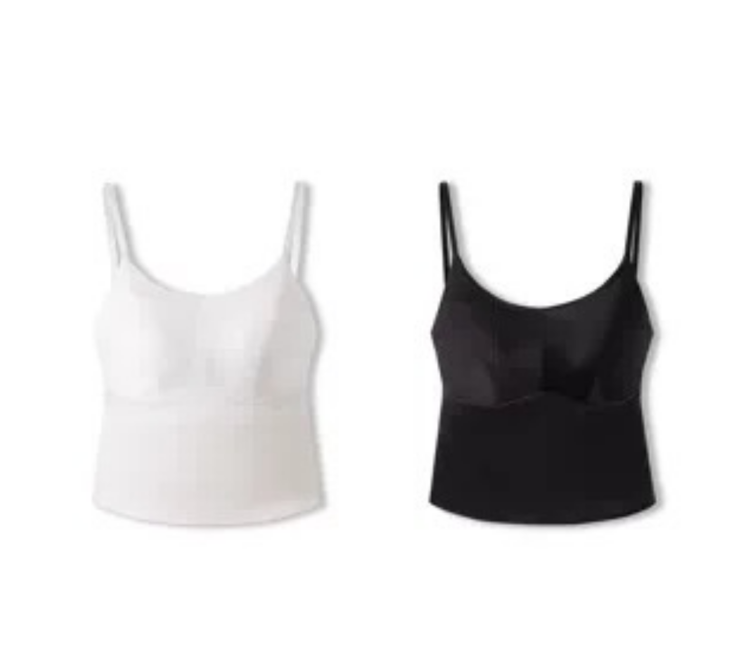 【背心】深圳南油女士背心舒适时尚百搭白色美背