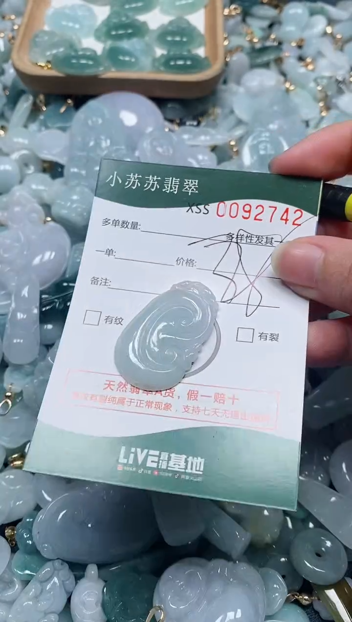 【闪购商品】翡翠颈饰未镶嵌闪购商品0092742