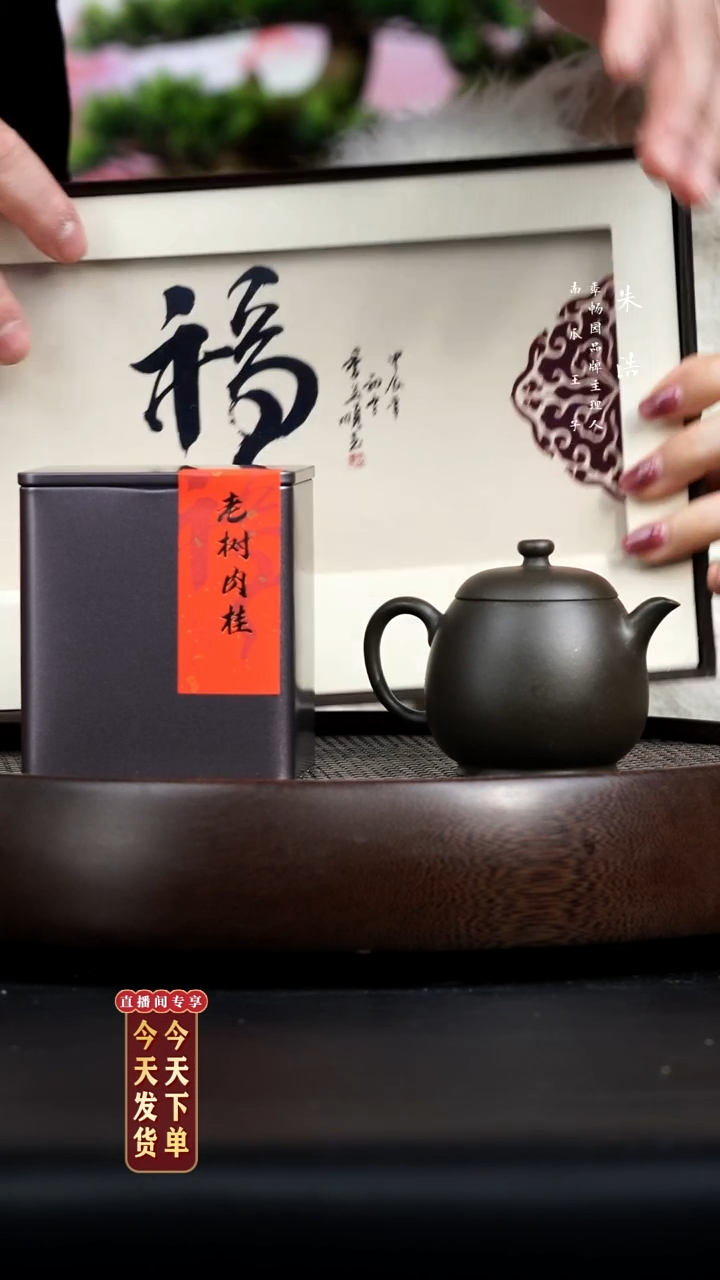 【闪购商品】紫砂茶壶0206早直播季畅园美人圈钮套组