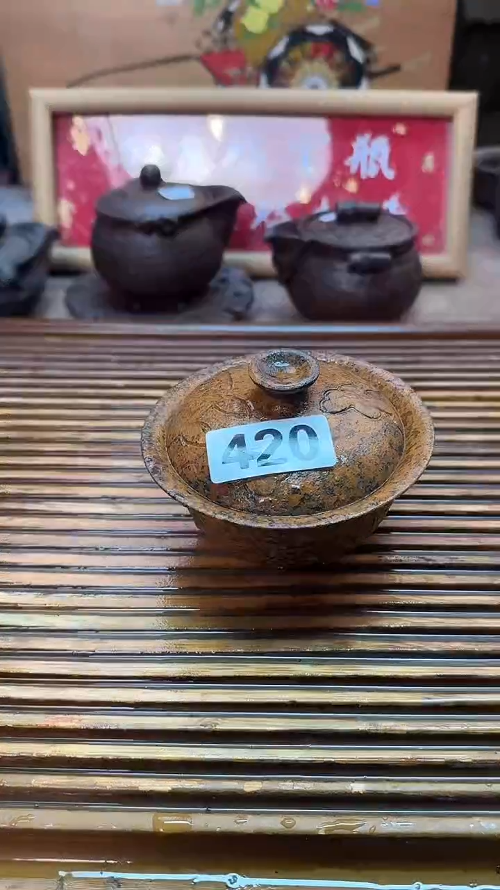 手工粗陶茶具每只不一样