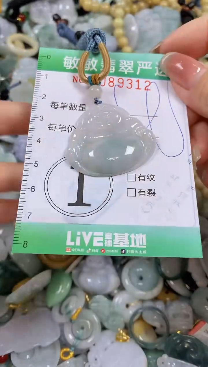 【闪购商品】翡翠颈饰未镶嵌闪购0089312