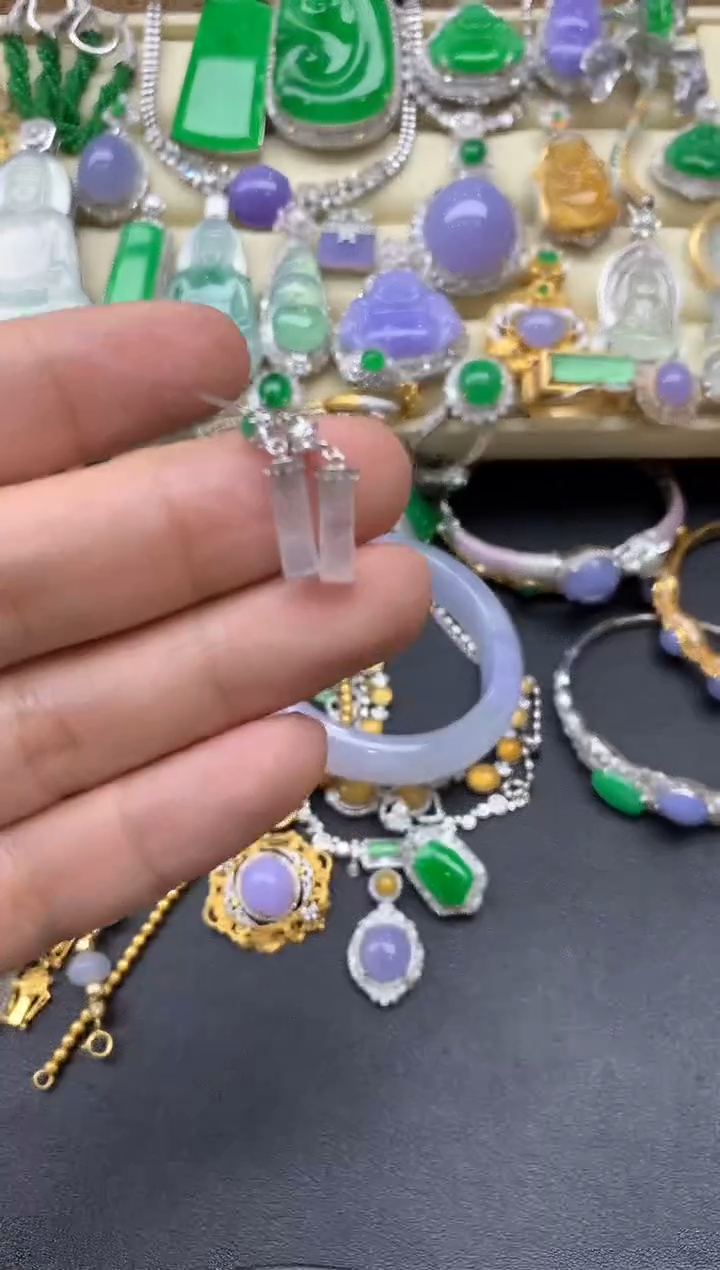 【闪购商品】翡翠颈饰18K金镶嵌363-中国好珍宝