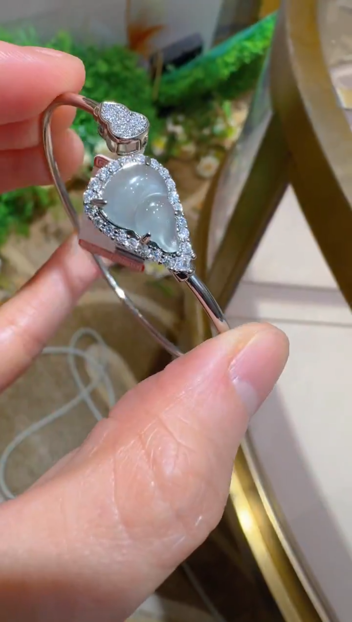 合金手镯翡翠多样性团购发一件