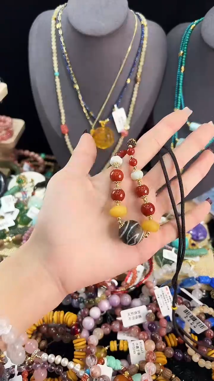 【闪购商品】玛瑙/玉髓颈饰未镶嵌吊坠