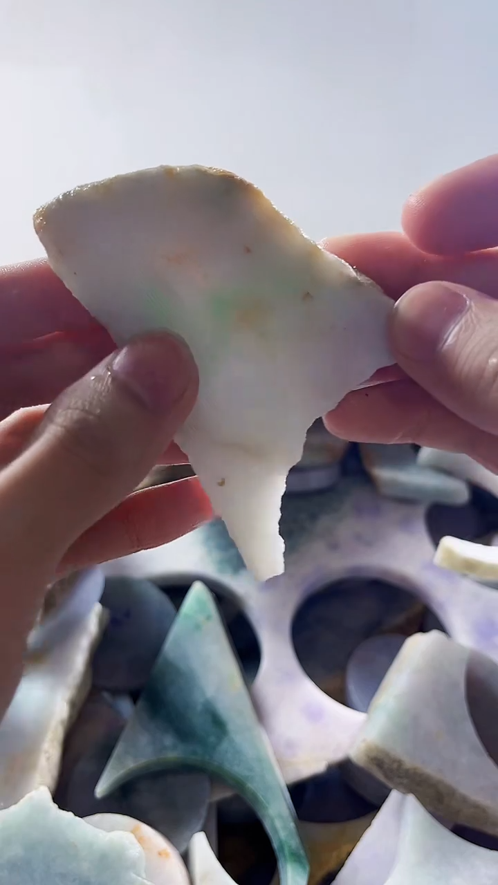 【闪购商品】翡翠裸石缅甸翡翠A货文525