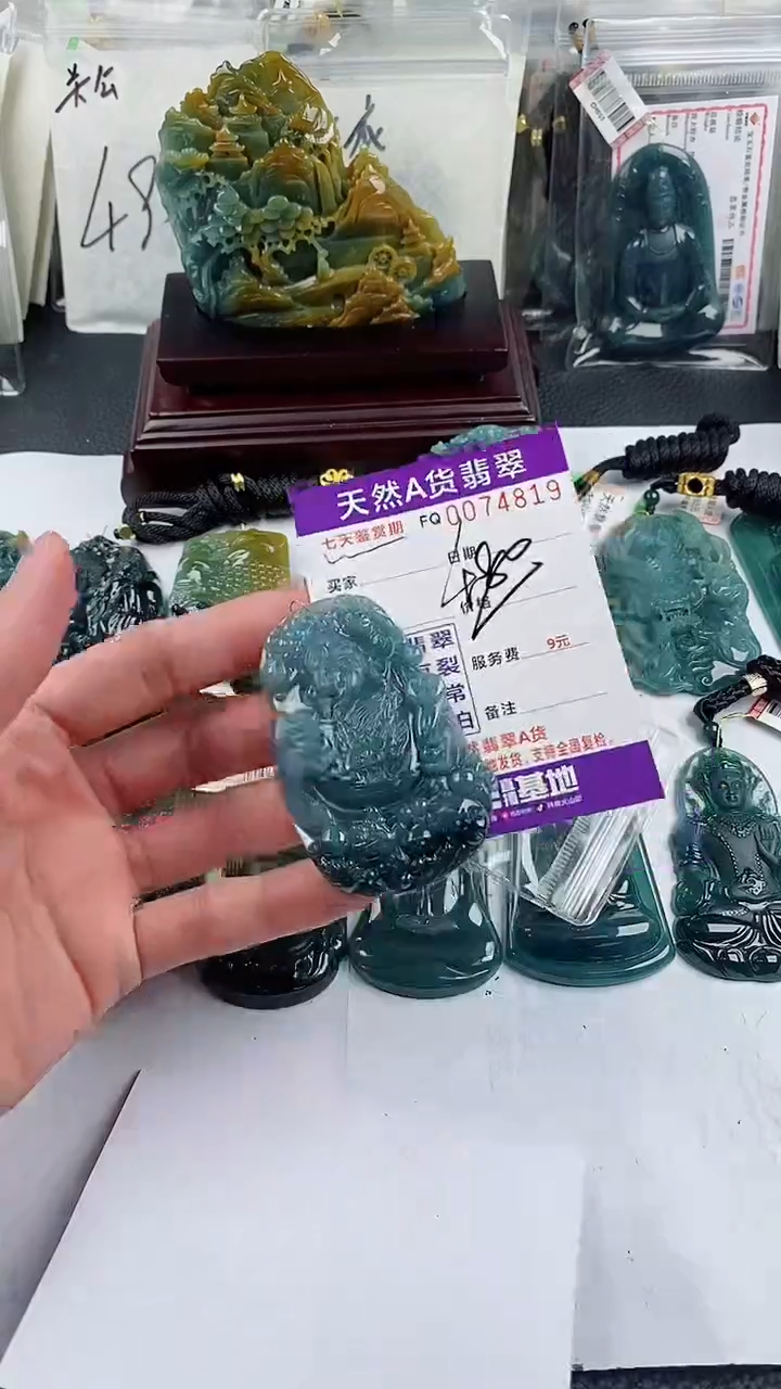 【闪购商品】翡翠颈饰未镶嵌           