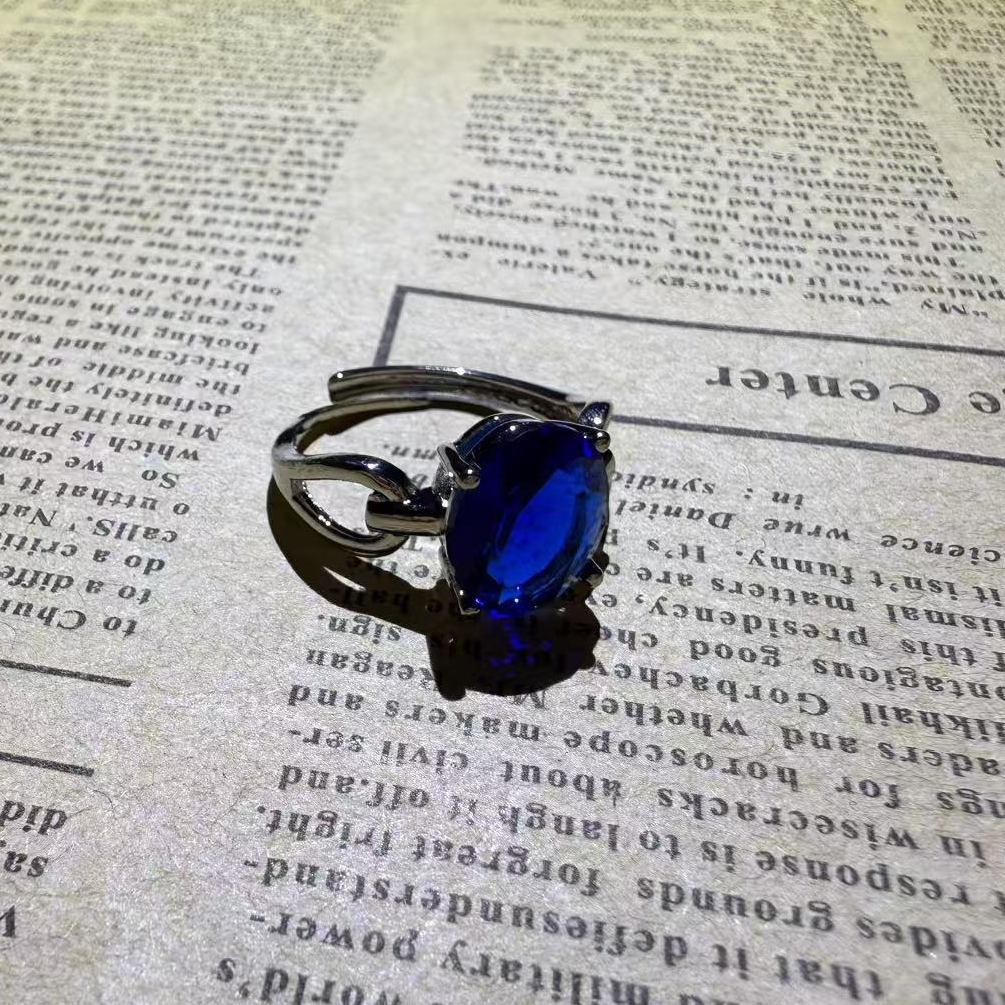 DYJC290 蓝色戒指