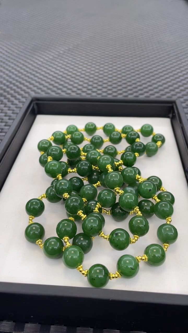 未镶嵌手链和田玉有矿点（多样性发一件）PP144