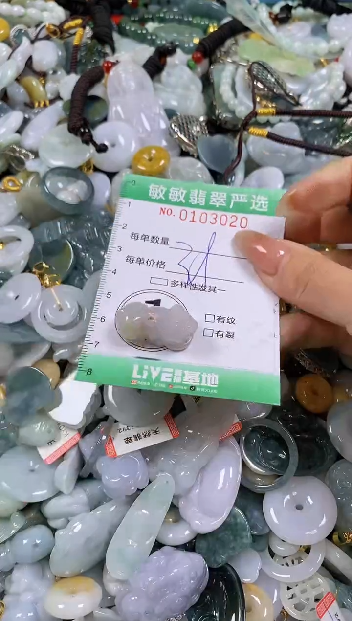 【闪购商品】翡翠颈饰未镶嵌闪购0103020