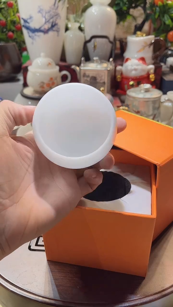 瓷片德艺茶器直播间@@龙蛋冰种