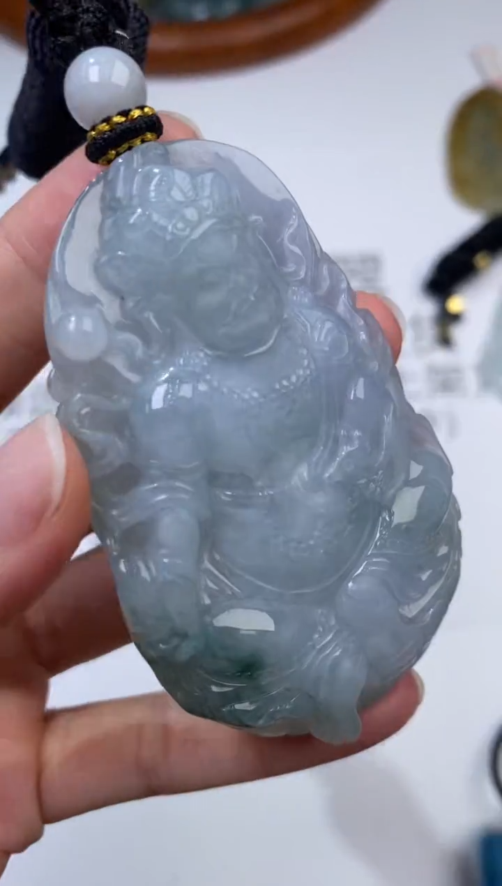 未镶嵌挂件翡翠304224     多人