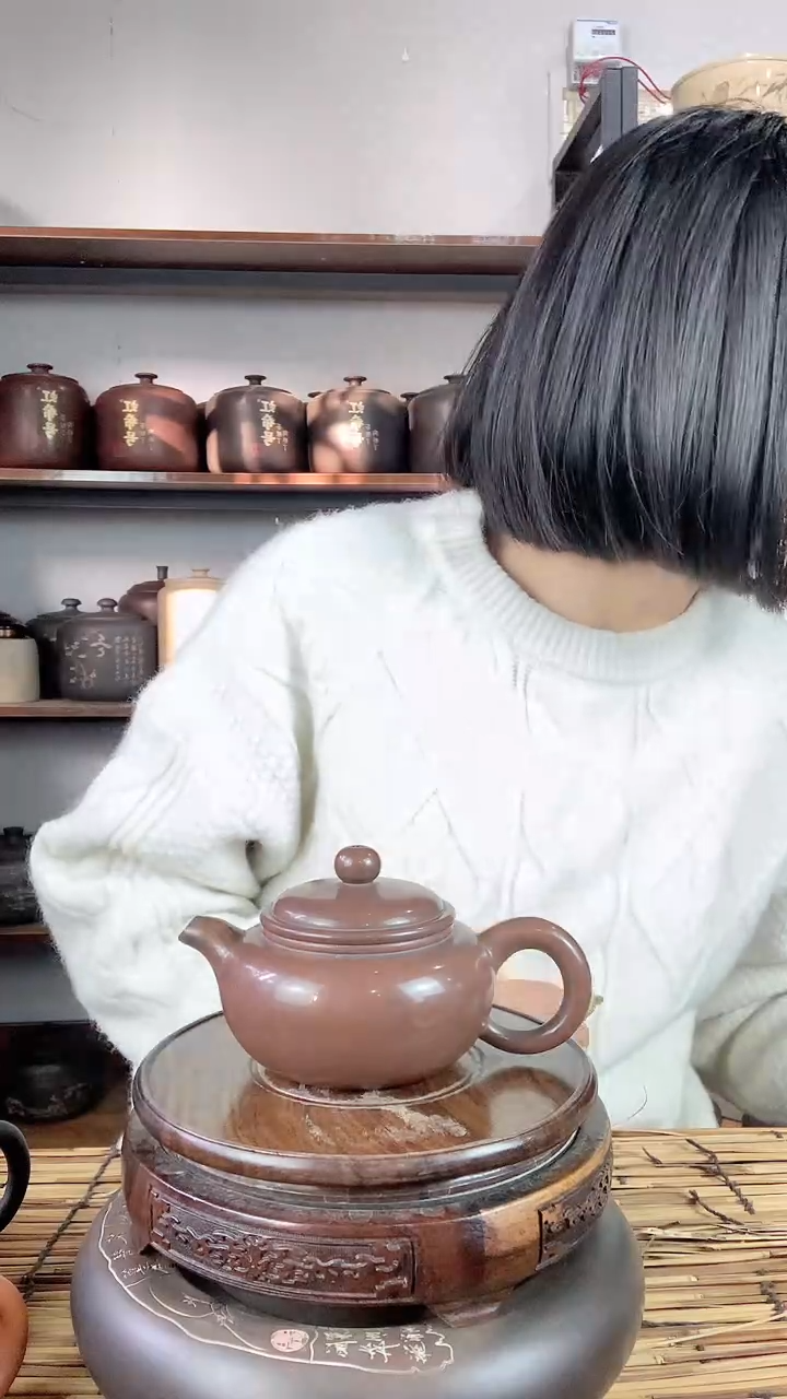 【闪购商品】罐建水紫陶手工水亮壶