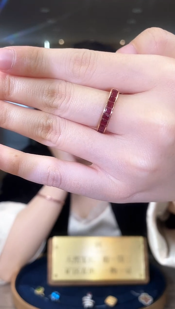 【闪购商品】红宝石戒指银S925镶嵌07