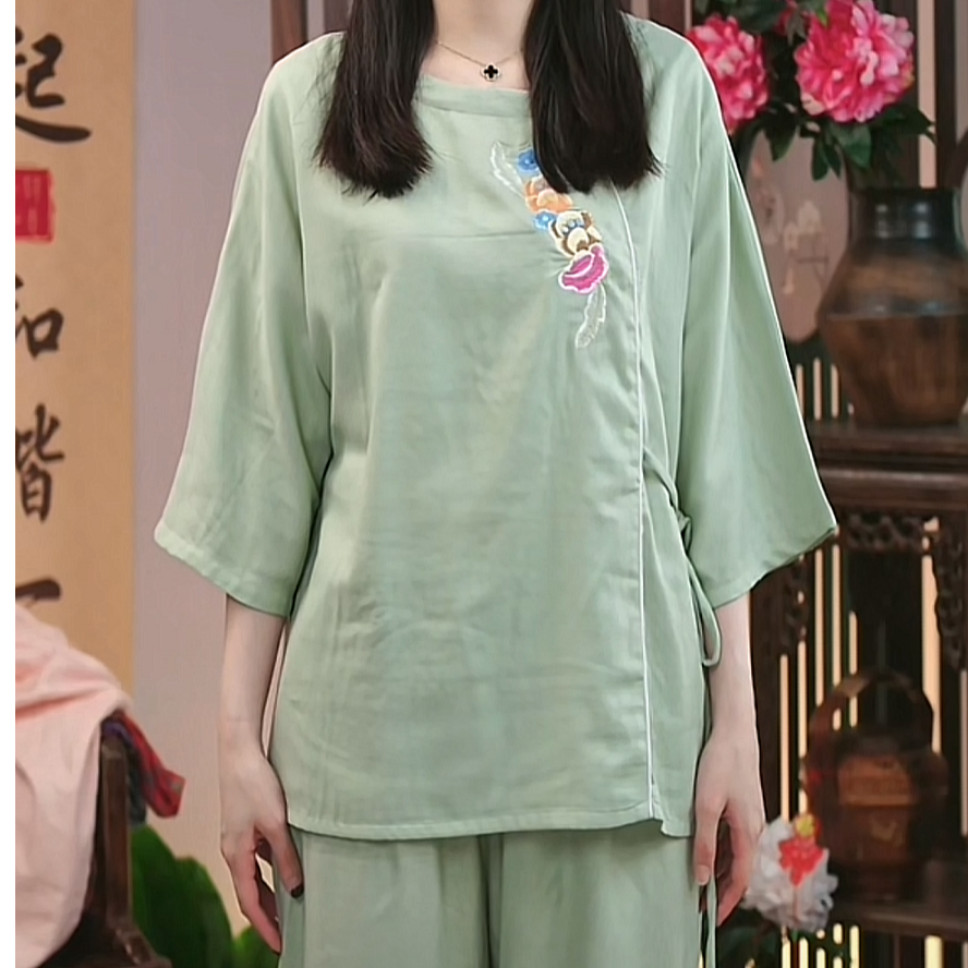 孤品捡漏袖口睡衣家居服