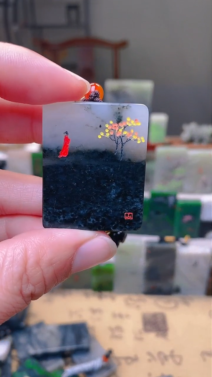 【闪购商品】独山玉颈饰未镶嵌35