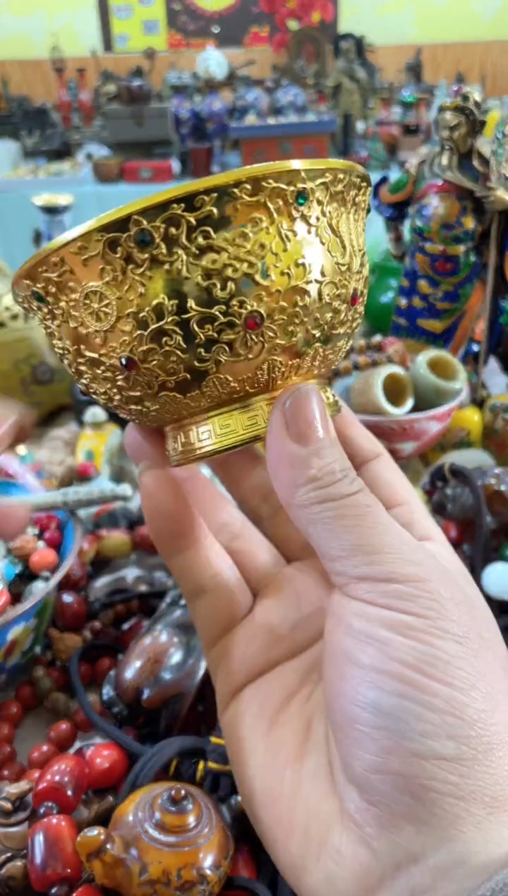 【闪购商品】摆件宫廷影视老旧工艺摆件