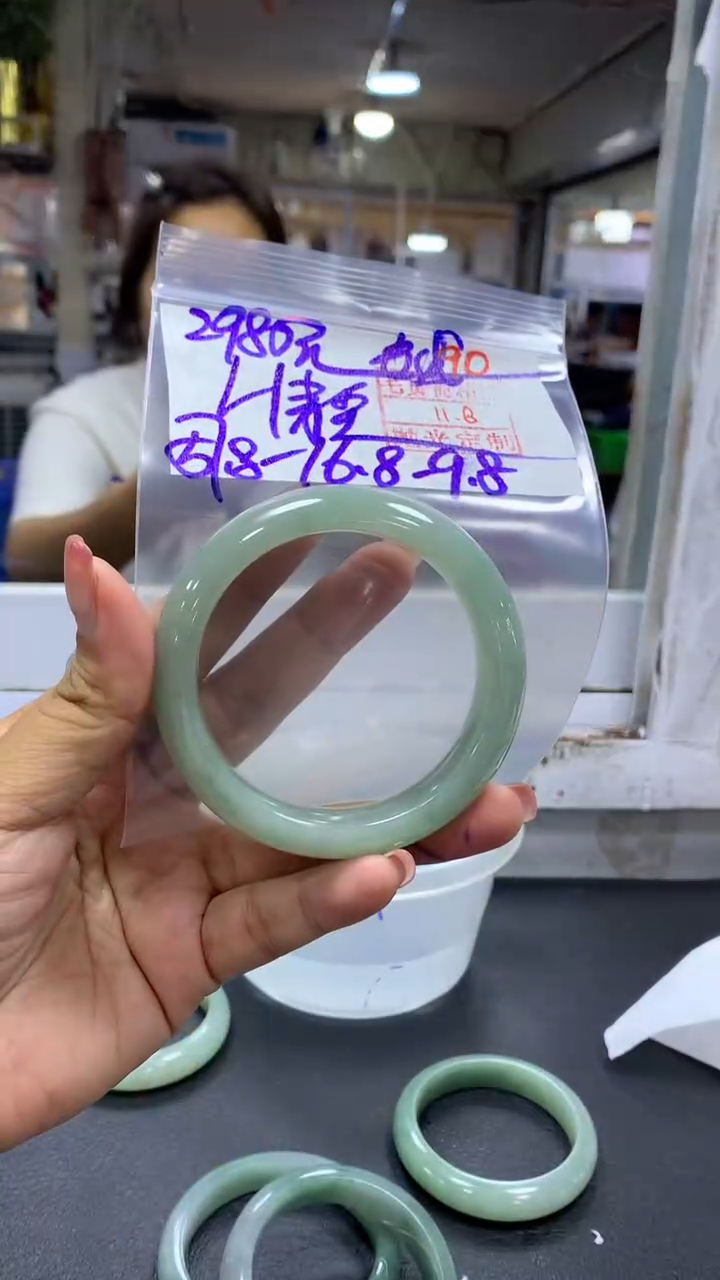 未镶嵌定制翡翠H*尘毛货需精细抛光+拍一发一+90