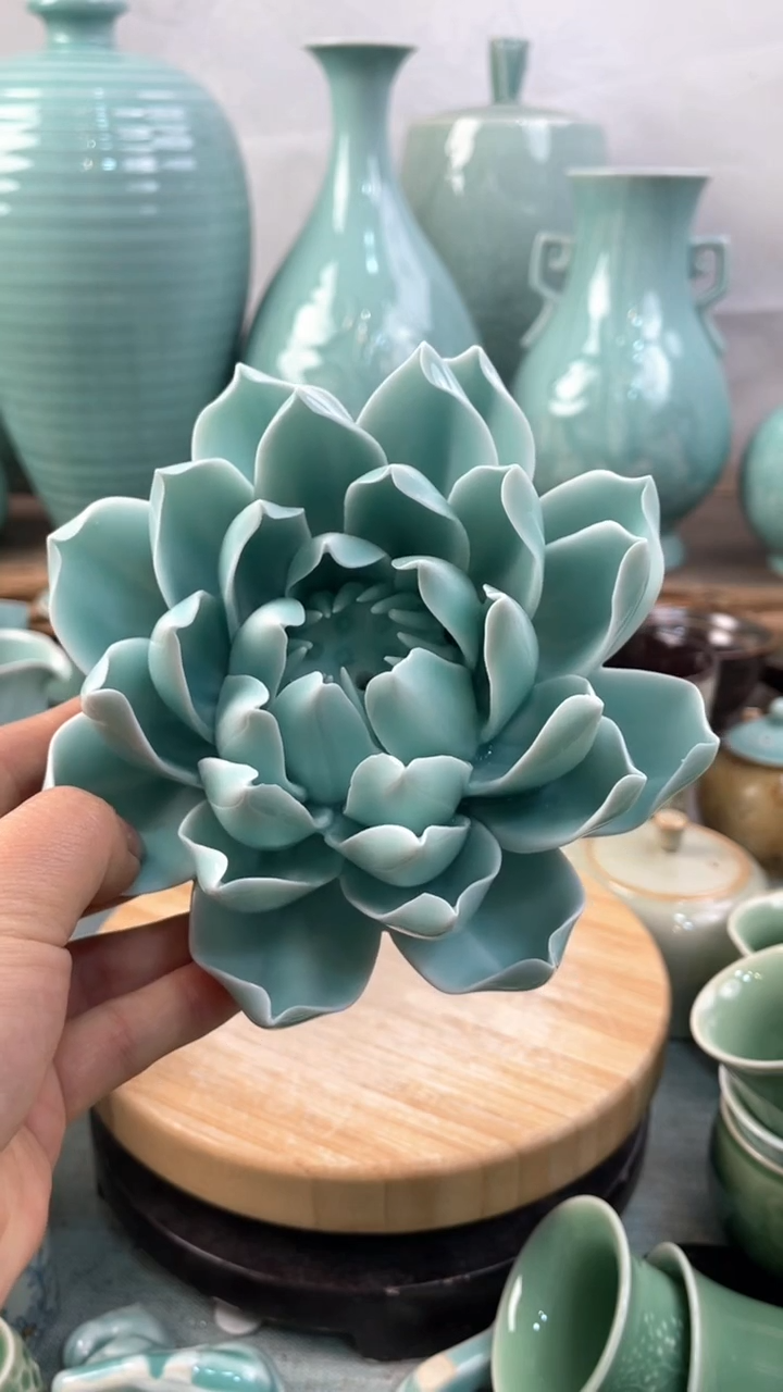 【闪购商品】纯手工 特价福利 微瑕 慧仙青瓷