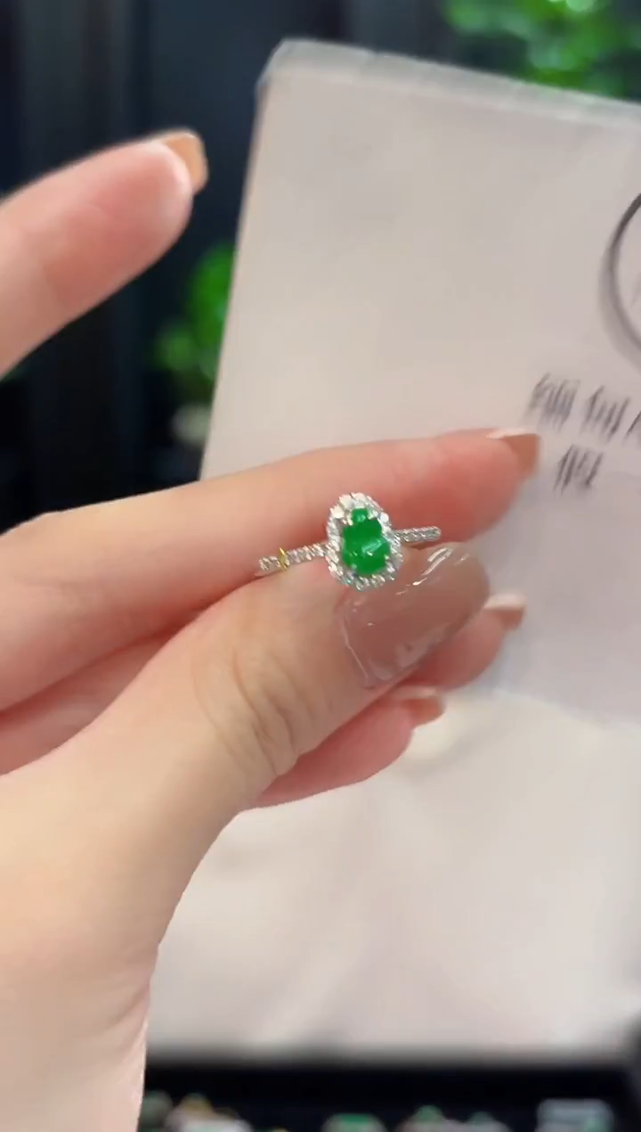 未镶嵌戒指翡翠 缅甸A货/支持复检/一件