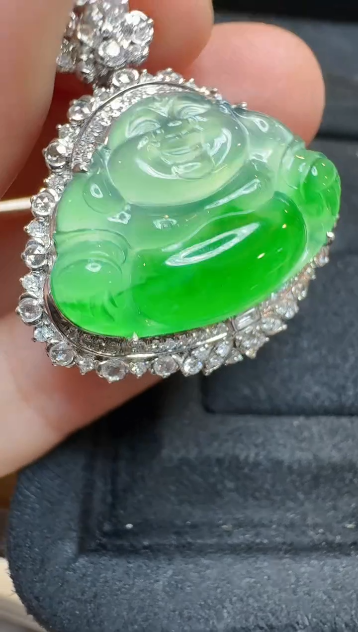 【闪购商品】翡翠吊坠(不含链)18K金镶嵌多样性团购发一件