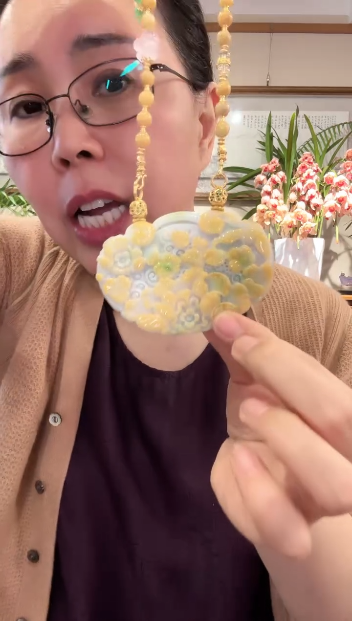 【闪购商品】翡翠颈饰未镶嵌国风