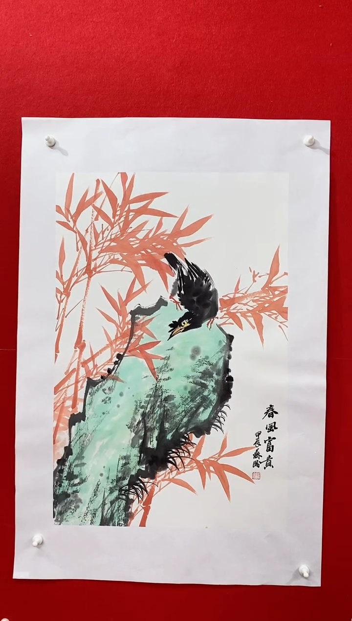 【闪购商品】国画SP雷苏盼老师作品