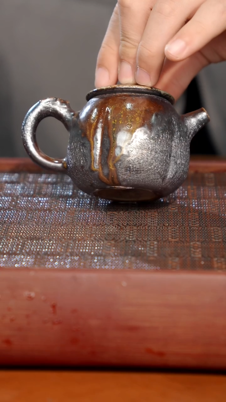 陶瓷奢瓷/瑞寅柴烧茶器（壶）1079