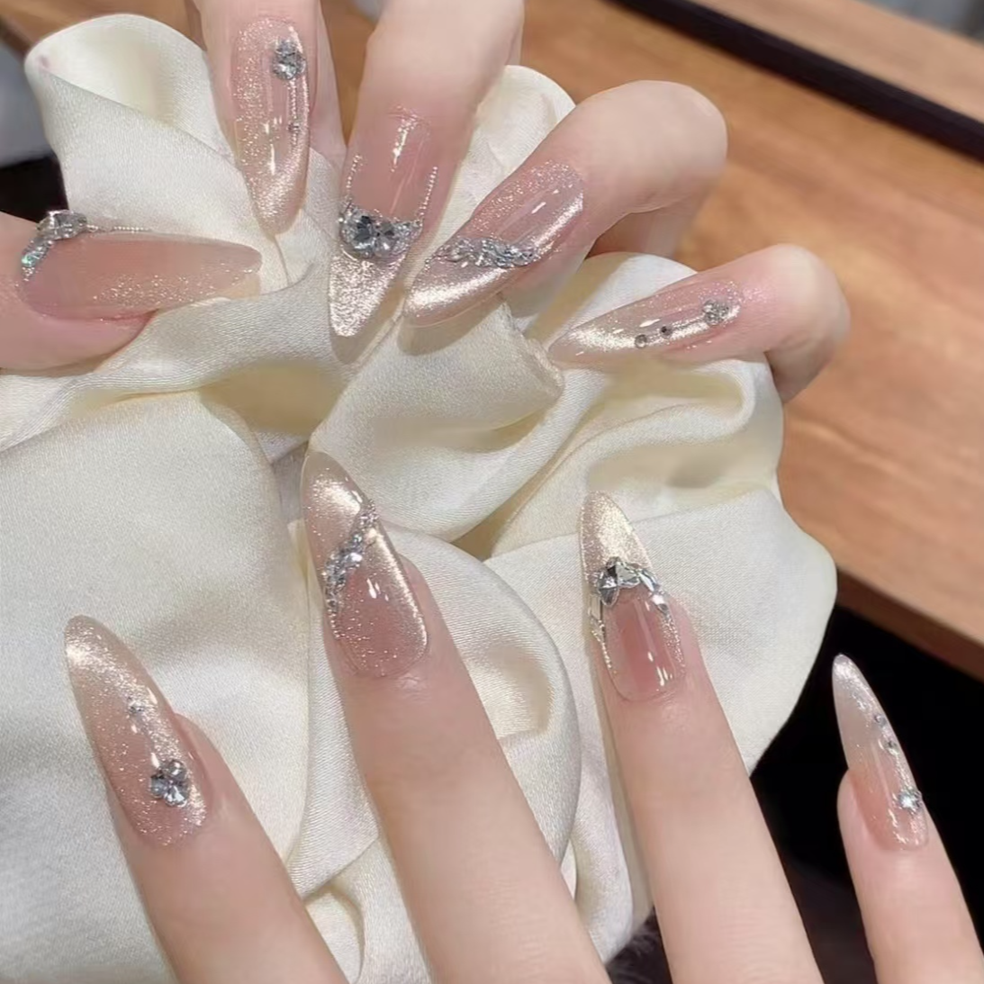 纯手工气质穿戴甲（两单飞）默认微瑕 No退No换