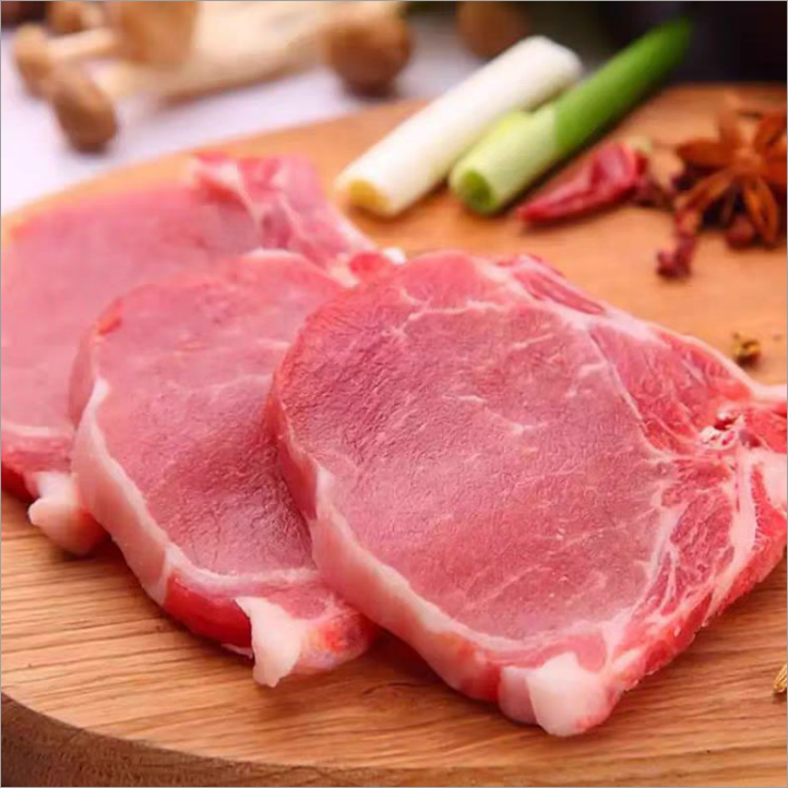 【顺丰】猪大排通排4斤新鲜农家散养黑猪士猪切片1000g*2袋