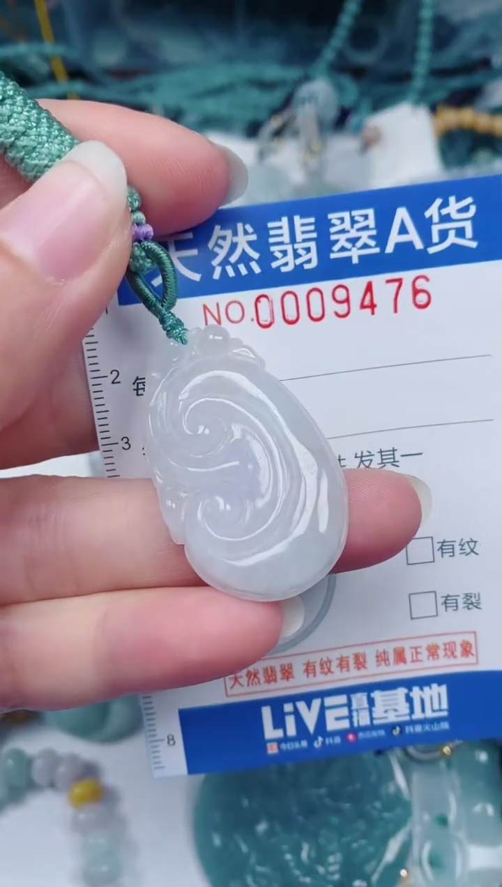 颈饰未镶嵌翡翠00009476