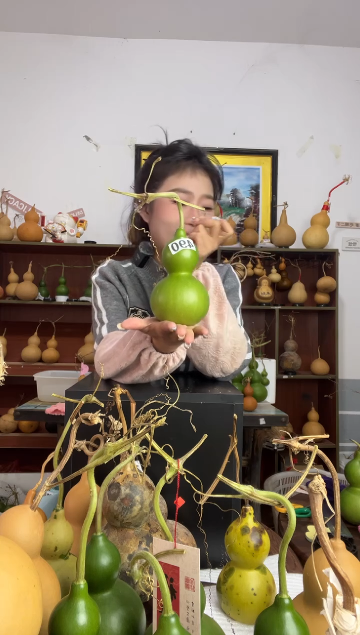 490天然葫芦摆件 一物一拍龙头不保售后