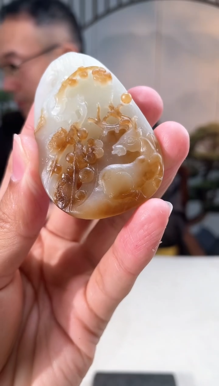 【闪购商品】定制和田玉和田玉（多样性拍一发一带证）240103