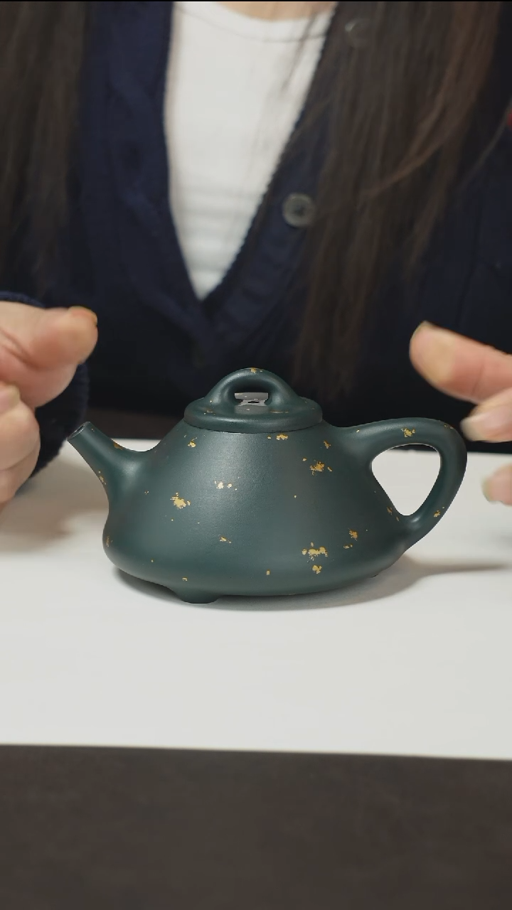 紫砂茶壶民国绿泥子冶