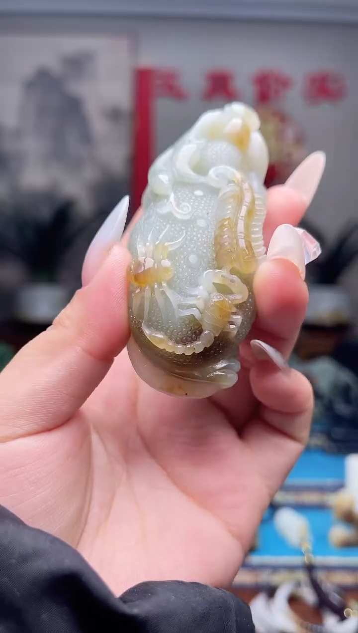 【闪购商品】和田玉挂件未镶嵌1