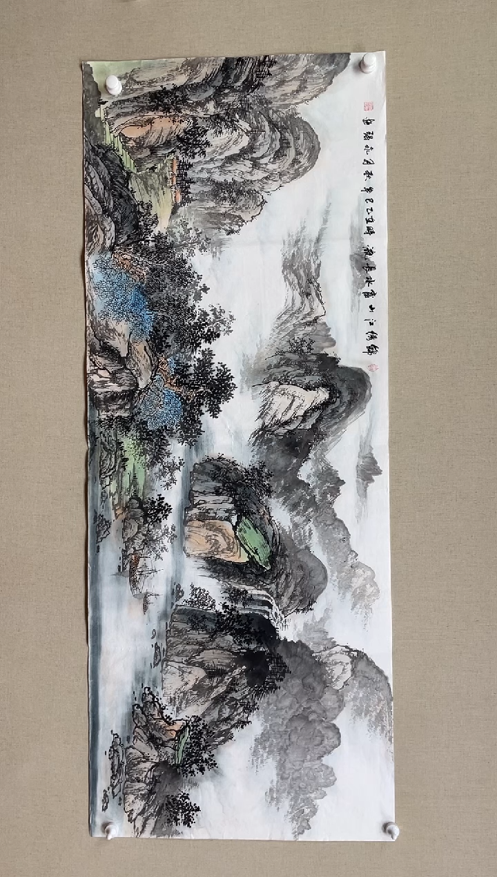 国画180*68 李永强李永强李永强李永强李永强