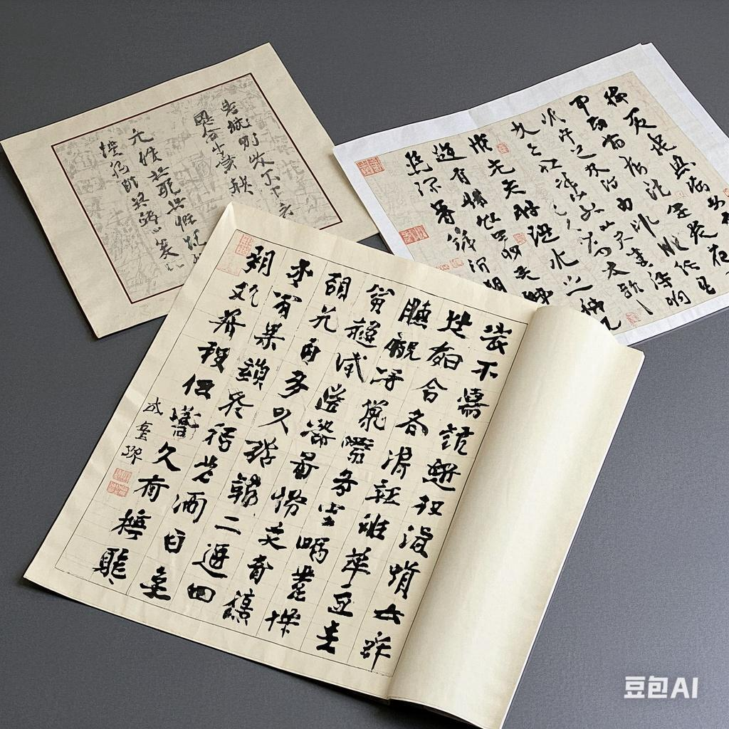 《厚德载物》书法 纸芯 何老师