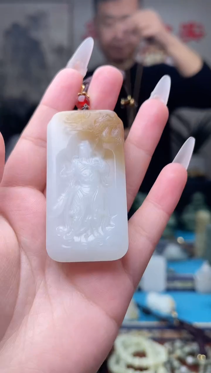 【闪购商品】和田玉未镶嵌挂件1