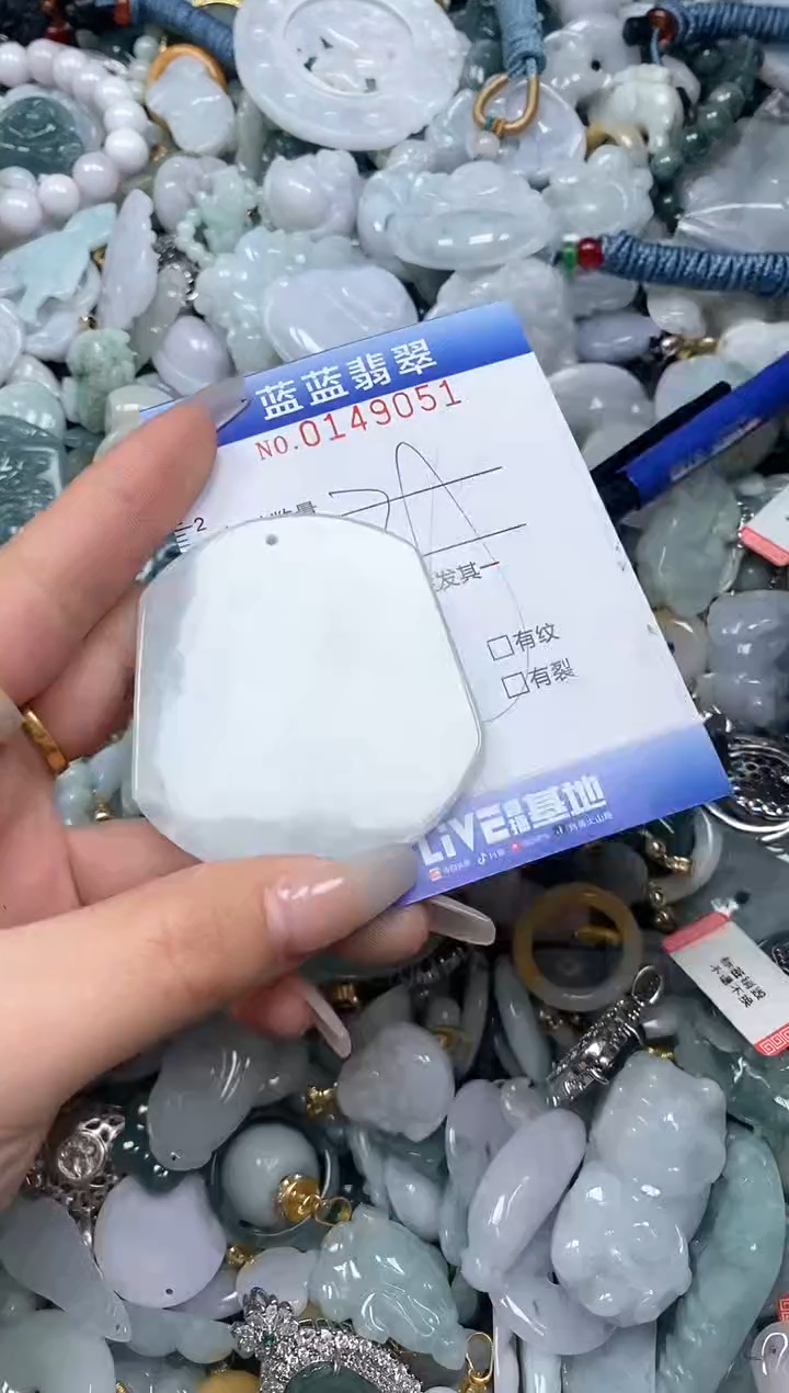 【闪购商品】翡翠颈饰未镶嵌闪购0149051多样性发其一