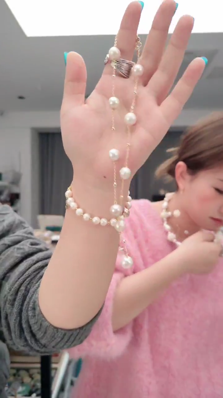 颈饰未镶嵌淡水珍珠0505满天星