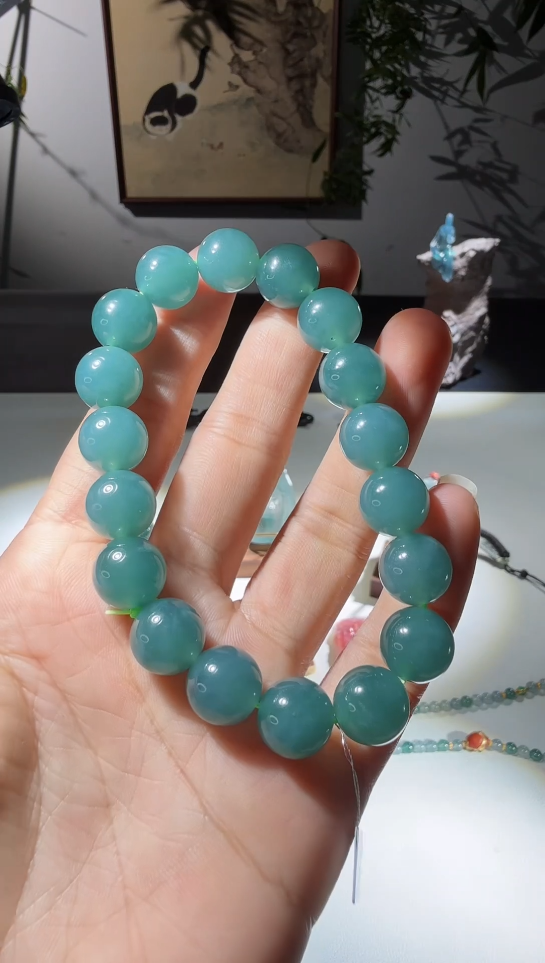 未镶嵌手串翡翠手串