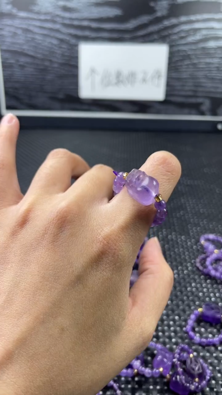 未镶嵌戒指水晶1