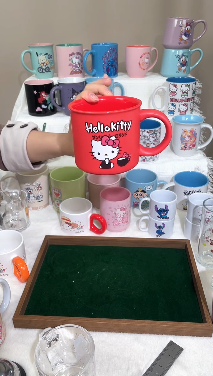 【闪购商品】陶瓷无盖款卡通陶瓷马克杯